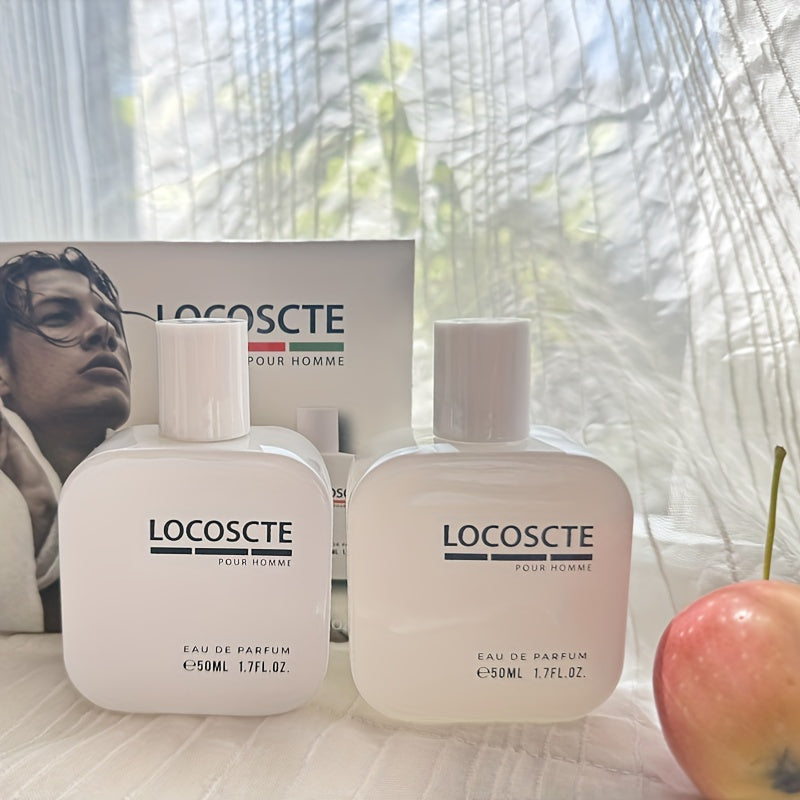 2pcs/2*50ml, Men'S Long-Lasting Perfume Set, Eau de Parfum, Elegant and Fresh Fragrance, Clean, Exquisite, Perfect Choice for Modern Gentlemen, Suitable for Daily Life and Dates, Ideal Gift for Men, Men Fragrance Long Lasting, Men Fragrance For Men, Men