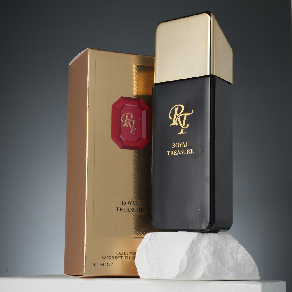 Men's Luxury Perfume - Long-Lasting Woody Oriental Fragrance with Cedarwood, Patchouli, Cardamom - Elegant Golden cap design, Formaldehyde-Free, Everyday & Special Occasion Cologne for Men, Formal Event Scent, Sophisticated Design, Premium Quality Scent