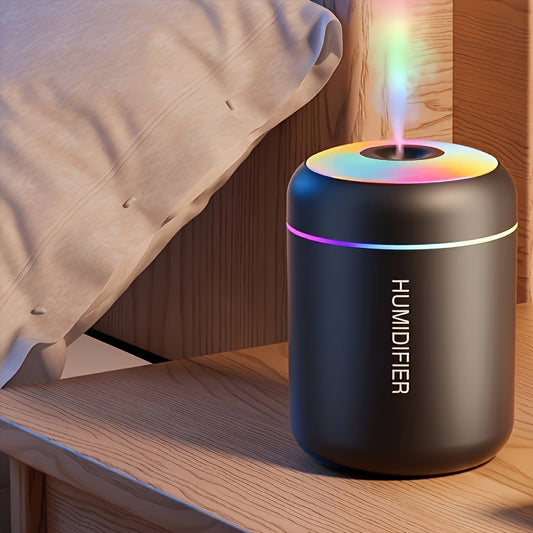 1pc Essential Oil Aromatherapy Mist Diffuser & Humidifier with Color-Changing Night Light, Cold Mist Function, Refresh And Purify Your Room with a Soothing Atmosphere, Humidifier for Home, Bedroom, Living Room Decor, Bedroom Humidifier | Modern Aesthetic
