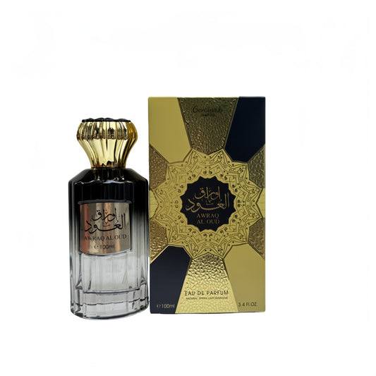 3.4oz Men's Perfume - Long-Lasting Woody & Sweet Fragrance, Paraben-Free, Elegant Golden Accents, Middle Eastern-Inspired Scent for Daily Wear & Valentine's Gift