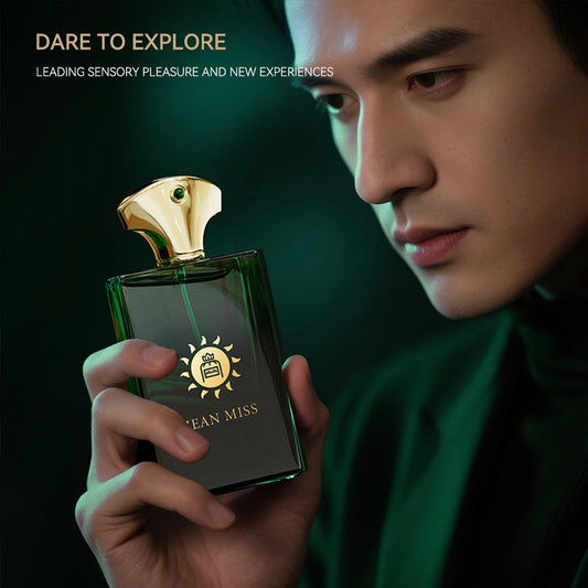 Men'S Eau de Parfum - Long-Lasting Floral Scent, Elegant Golden Accent, Perfect for Daily Wear & Special Occasions, Ideal Birthday Gift, Elegant Gift Idea|Elegant Design|Luxurious Finish