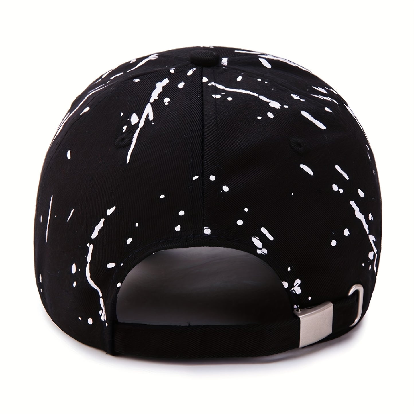 Graffiti Chic Baseball Cap - Trendy Solid Color Hip Hop Style - Unisex Lightweight Couple Sun Hats for Fashion-Forward Men & Women
