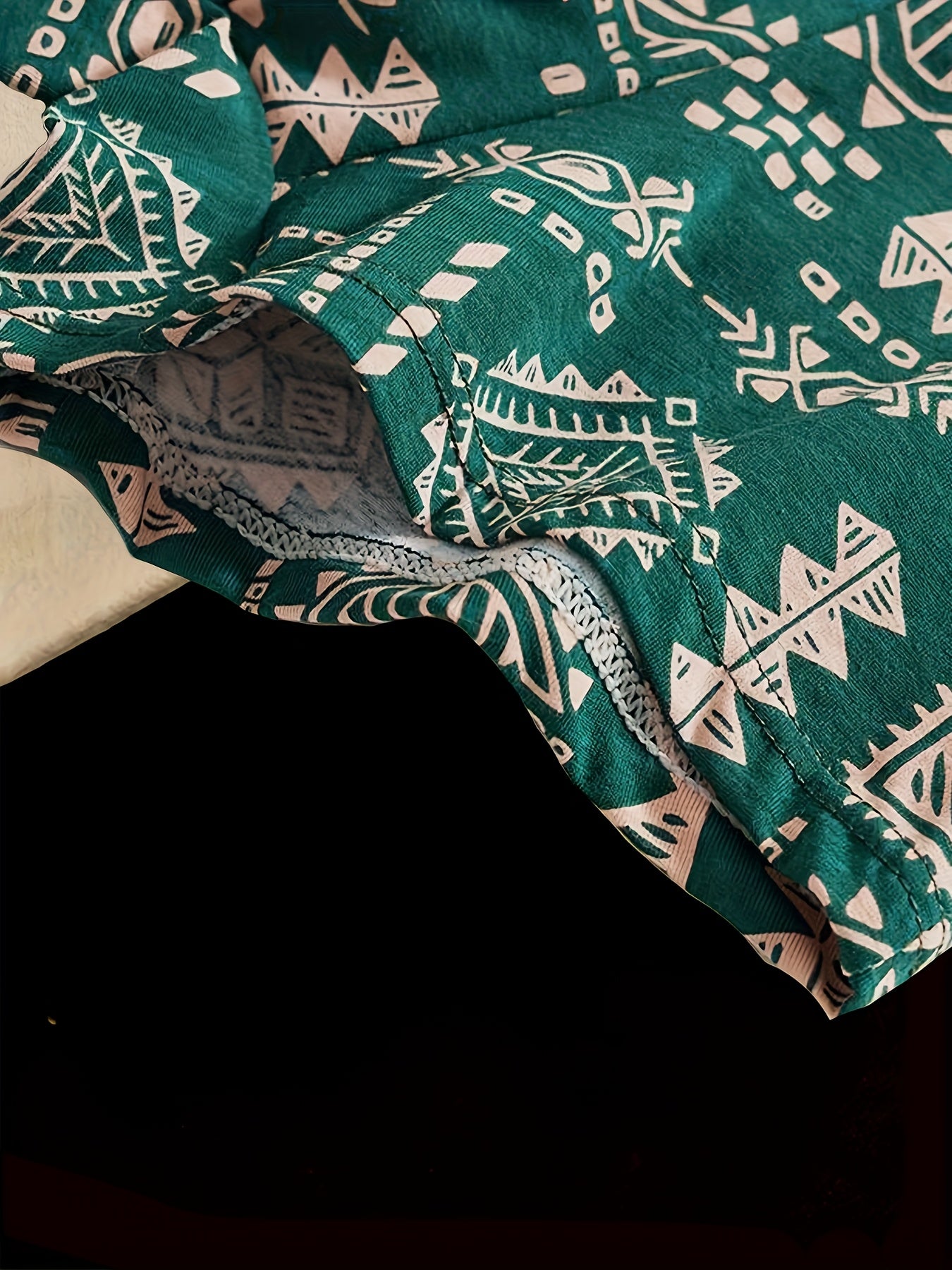8-Pack Men's Boxer Briefs - Ethnic Tribal Print Retro Casual Underwear, Soft Stretchy Fabric, Machine Washable, Assorted Patterns (Teal/Black/Golden/Brown)