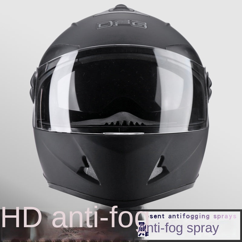 Motorcycle Helmet For Men And Women, Four Seasons Universal Full Helmet, Winter Warm Full Coverage Safety Cap Christmas Gift