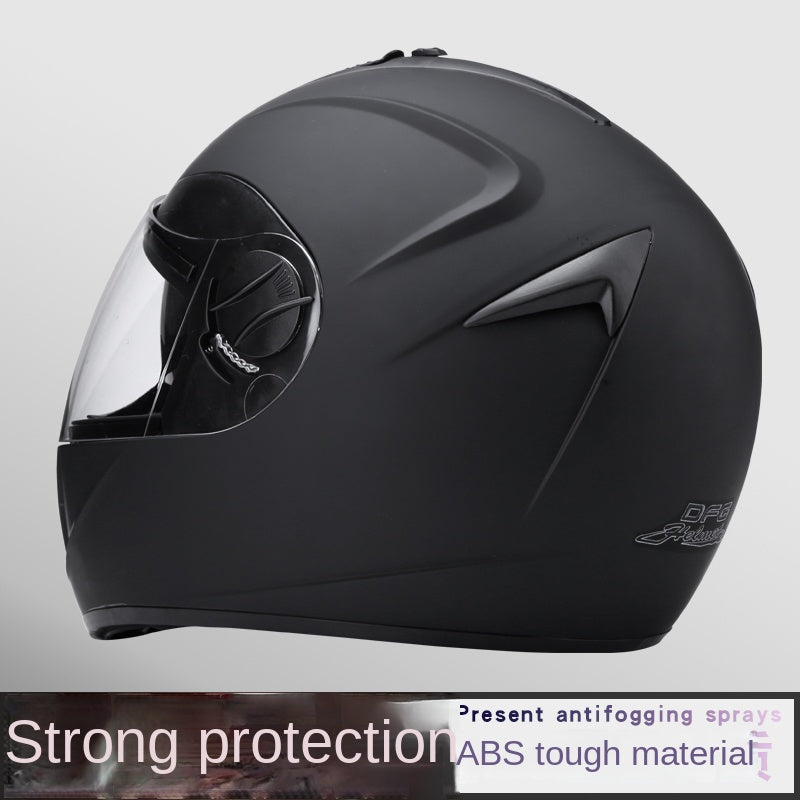 Motorcycle Helmet For Men And Women, Four Seasons Universal Full Helmet, Winter Warm Full Coverage Safety Cap Christmas Gift