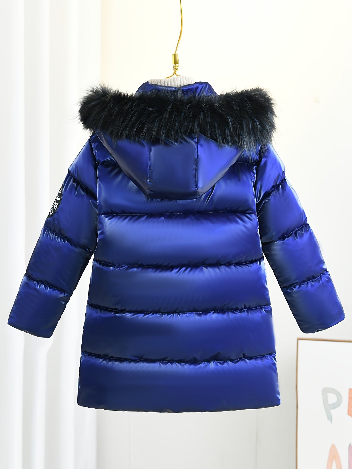 Boy'S Versatile Hooded Coat with Handy Pockets, Regular Fit, Comfy Warm Outerwear for Autumn And Winter, Thick