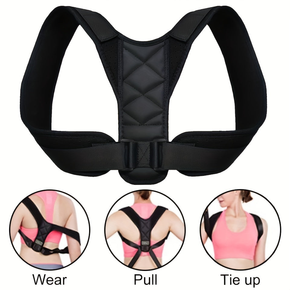 Breathable Anti-Hunchback Correction Belt For Men, Women - Adjustable And Invisible