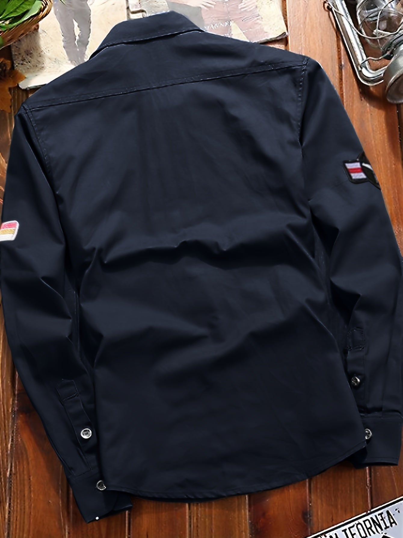 Men'S Long Sleeve Shirt Jacket - Business Casual Blazer Coat with Button Front Closure, Non-Stretch Fabric for Office, Formal Events, Everyday - Classic Button-Up Jacket in Beige/Neutral Tones - All-Season Professional & Everyday Outerwear, Office Wear,