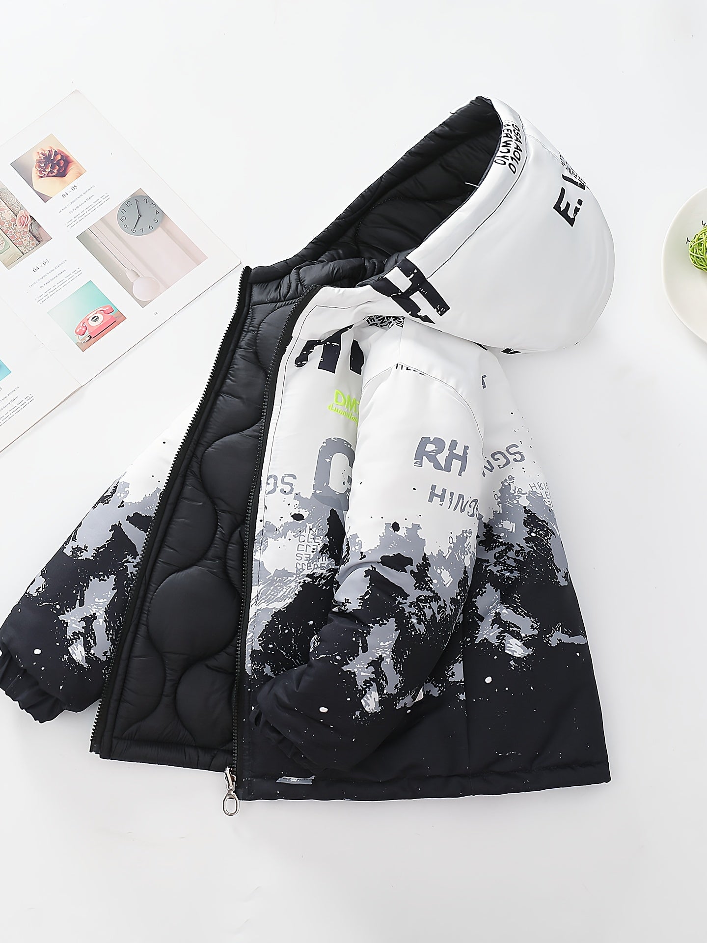 Boys' Autumn Jacket with Padding, New Style for 2025, Suitable for Older Children, Spring And Autumn Winter Coat, Reversible Windbreaker, Boys Fleece, Boys Winter Coats, Coats For Boys