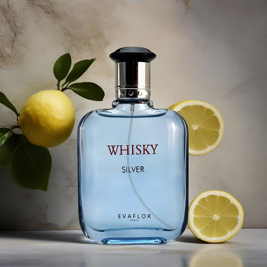Men'S Eau de Parfum 100ml/3.4oz - Long-Lasting Woody & Citrus Scent, Elegant Blue Glass Bottle with Black Cap, Perfect Gift for Boyfriend, Husband, or Loved One, Unique Men'S Fragrance, Men'S Fragrance, Sleek Bottle Design, Quality Perfume Bottle