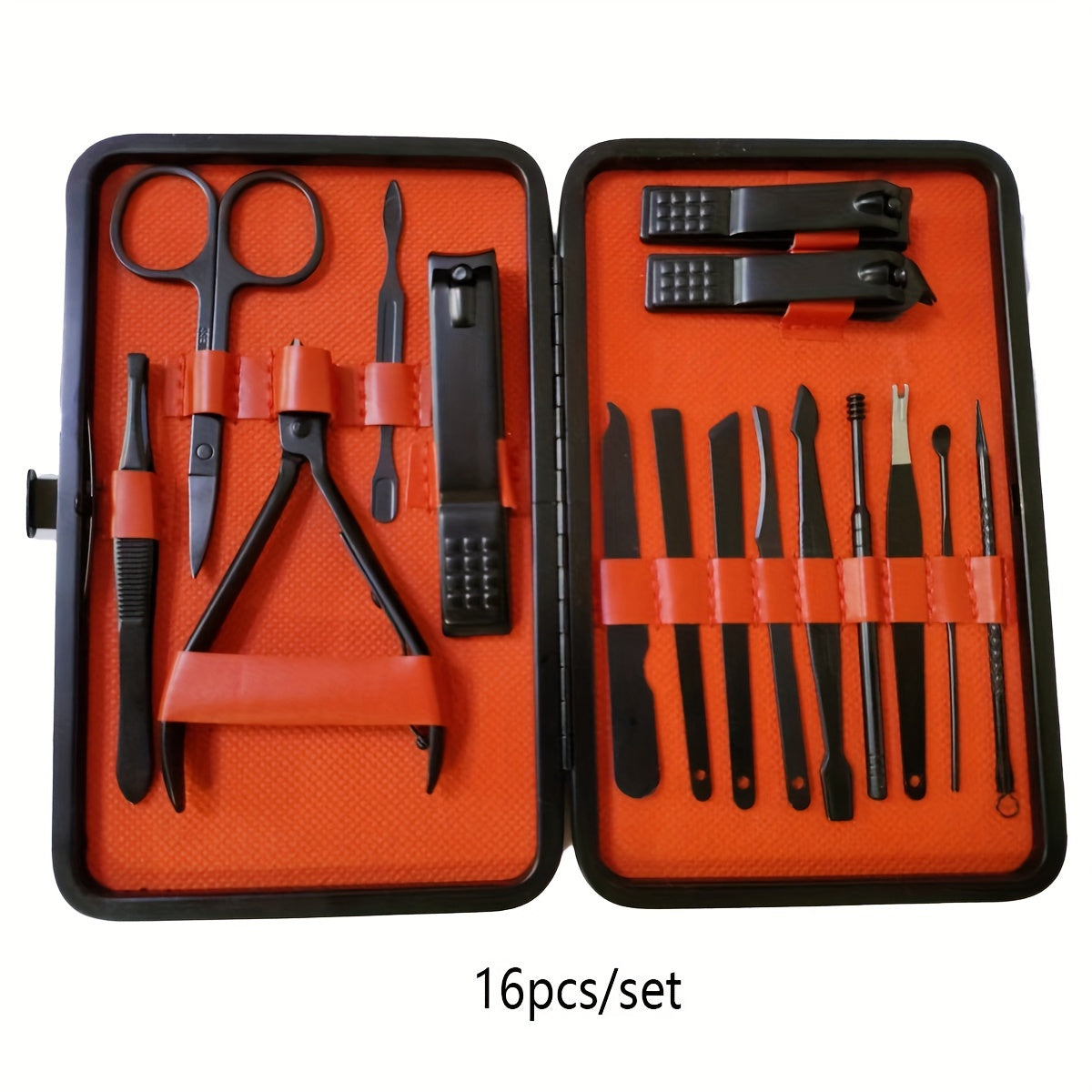 7/11/18 pcs Professional Manicure and Pedicure Kit - Includes Stainless Steel Cuticle Nipper, Nail Clippers, Scissors, and Nail Polish Tools - Perfect for Home Grooming and Salon Use