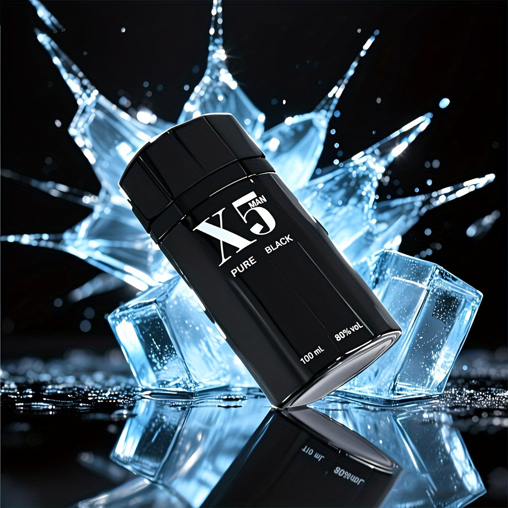 100ml Men's woody perfume, exclusively for confident and charming men. with a fresh and natural lemon scent that lingers on, it is the perfect choice for daily commuting, business and formal occasions, as well as for dates and Christmas gifts