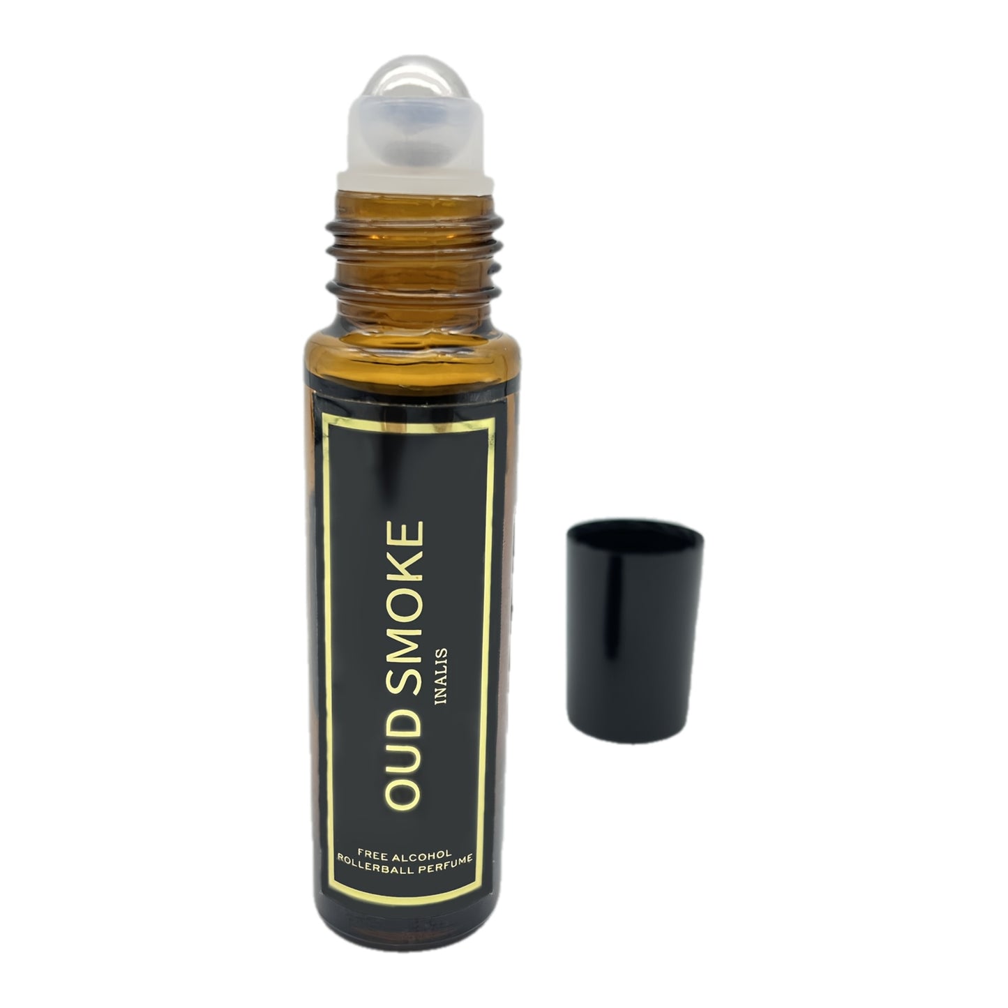 Travel Pack Essential Body Oil Perfume Rolling Bottle, Floral Fresh Fragrance Ball Bearing Perfume Alcohol-free lasting 0.23oz