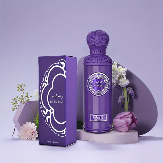 Women's Luxury Dubai Royal Perfume - 100ml/10-20% Concentration Arabic Fragrance Oil, 3 Scent Options (Wood, Fruity, Floral) with Vanilla, Acacia & Mahogany Notes - Long-Lasting Gift-Ready Perfume for Sensitive Beige, Arabian Scent for Women &