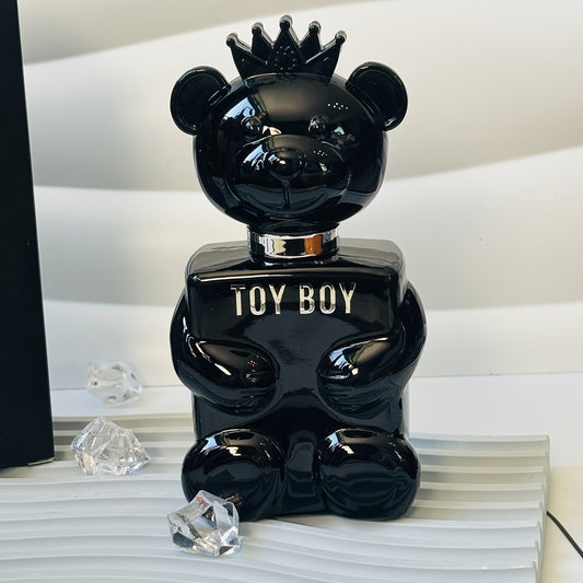 TOY Men'S Cologne - Wood Scented Eau de Parfum with Floral & Woody Notes, 100ml/3.4fl.oz. - Stylish Black & Golden Gift for Him, Father'S Day, Birthdays, Anniversaries, Novelty Perfume Bottle, Luxury Packaging, Highquality Fragrance
