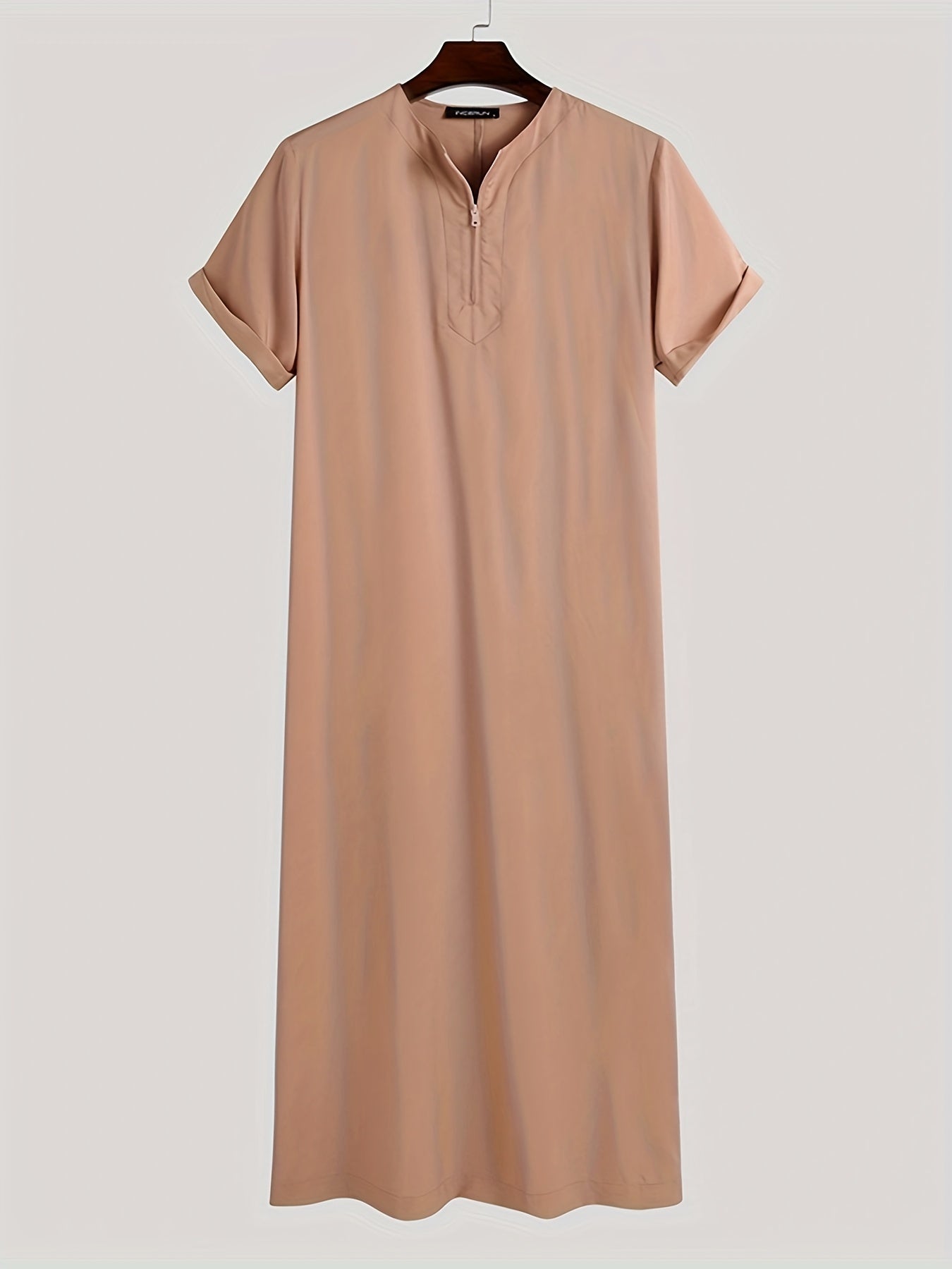 Ramadan Thobe - Exclusively Designed for Men, Long Sleeve Elegant Robe, Traditional Abaya Dress, Comfortable Clothing, Inspired by Saudi Arabic Culture, Jubba and Dishdasha Style, Perfect for Ramadan Celebrations