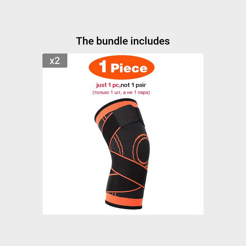 1PC Order A Size Up, Unisex Compression Knee Sleeve, Knee Brace For Men Women, Knee Support For Meniscus Tear Arthritis ACL MCL Faster Recovery
