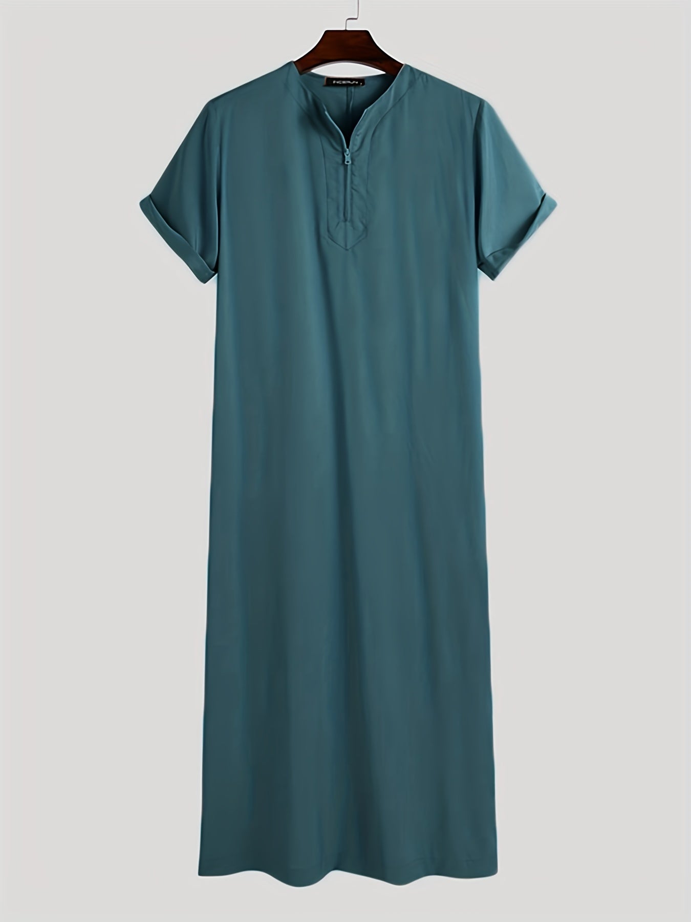 Ramadan Thobe - Exclusively Designed for Men, Long Sleeve Elegant Robe, Traditional Abaya Dress, Comfortable Clothing, Inspired by Saudi Arabic Culture, Jubba and Dishdasha Style, Perfect for Ramadan Celebrations