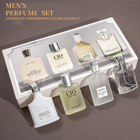 Men'S Perfume Set, 30ml*4, Confidence/Temperament/Noble/Charming, Suitable for Men Different Occasions - Perfect for Meeting Love, Ideal Gift for Men on Festivals and Birthdays, Daily Life Use