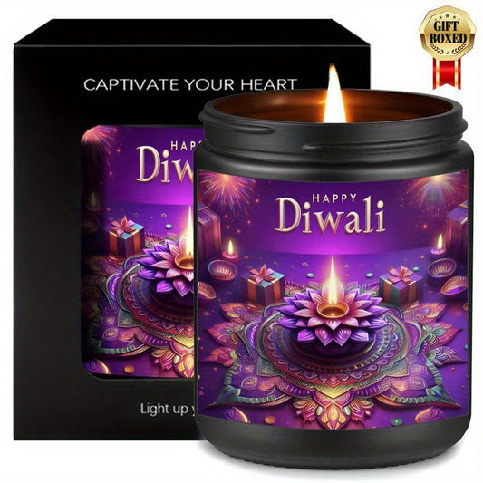 Diwali Lights,Diwali Candles,Diwali Gifts,Diwali Decorations for Home Diyas for Diwali,Diwali Gifts for Women Men Mom Dad Friends 1pc Lavender Scented Candle Ornament for Diwali Celebration, Home Decor, Party Decorations