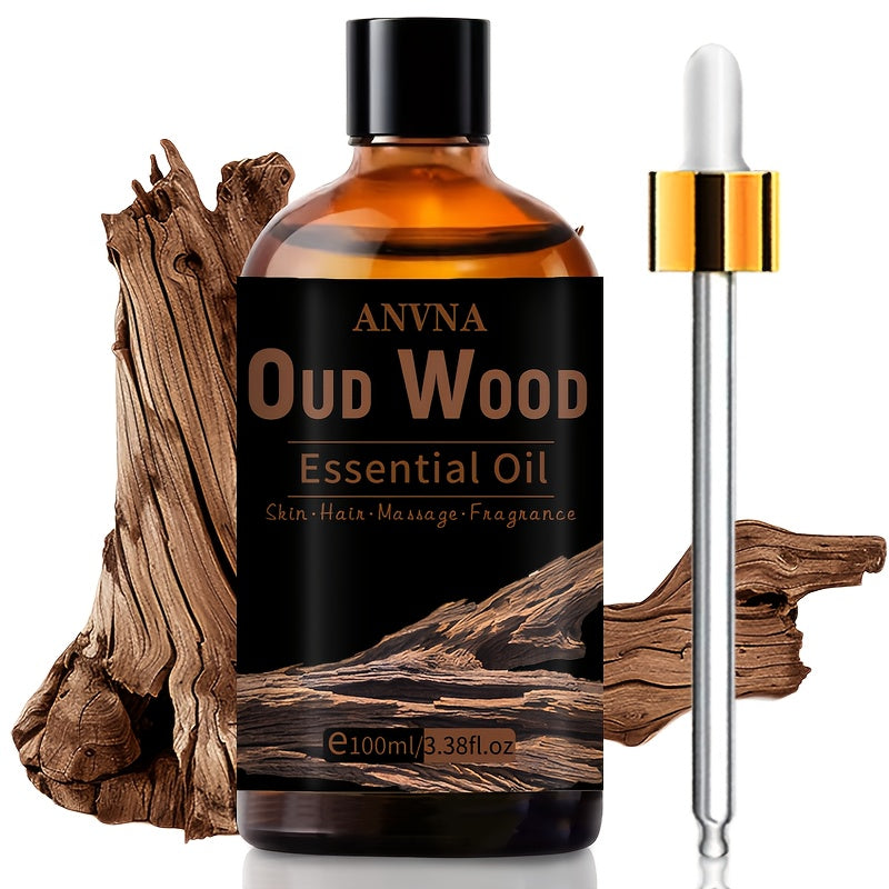 ANVNA-Ebony High-end Essential Oil DIY Massage SPA Hair Care Light Beige Care Hydration and Moisturizing Car Yoga Office Multi-scene Use 100ml