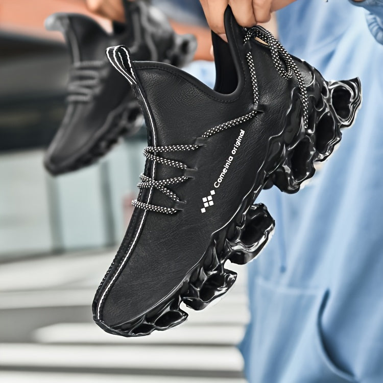 [Men's Lightweight Shock Absorption Shoes] Lightweight Shock Absorption Running Shoes for Men - Non-Slip Athletic Sneakers for Jogging, Tennis, Gym, and Walking