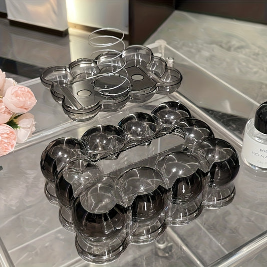 1pc New Acrylic Creative Cloud-Shaped Tissue Box, Stylish Desktop Paper Towel Holder for Home Decor, Suitable for Dining Table, Bedroom, and Desk Use, Tissue Box/holder, Tissue Box Cover