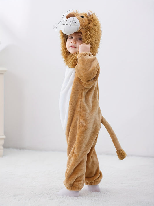 Little Lion Single-Layer Design Bodysuit by Tolo Rabbit