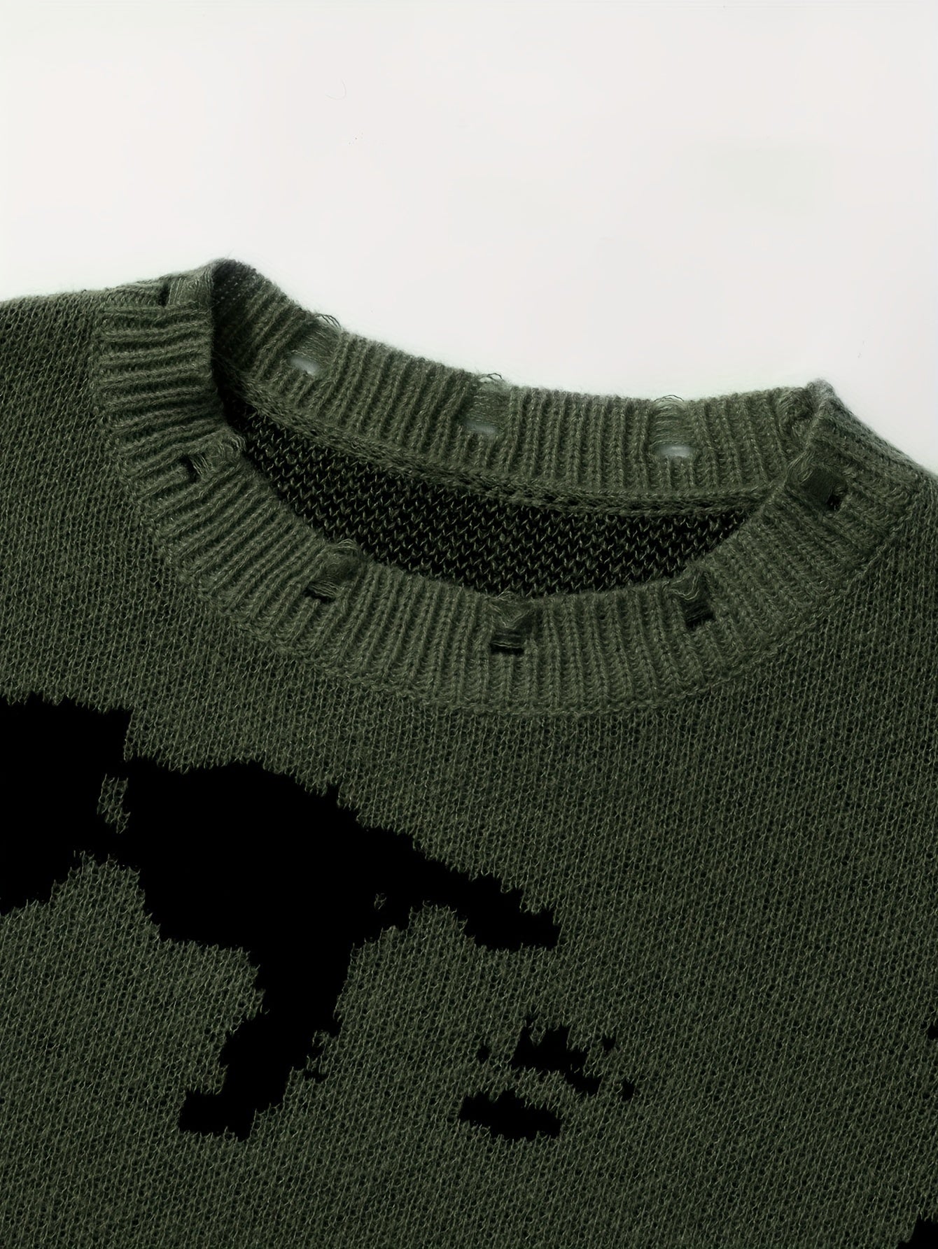 All Match Knitted Sweater, Men's Casual Warm Slightly Stretch Crew Neck Pullover Sweater For Men Fall Winter