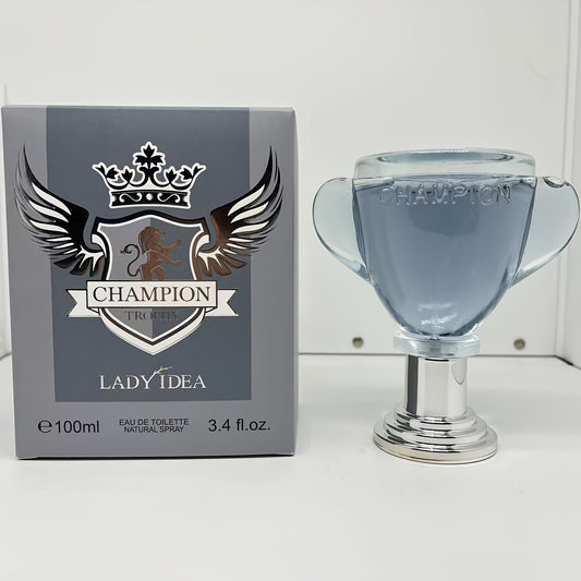Men'S Premium Pheromone Scented Cologne Spray - Fresh & Long-Lasting Woodsy Aquatic Fragrance, 100ml 3.4fl.oz, Ideal for Business, Office, Travel - Perfect Birthday or Father'S Day Gift