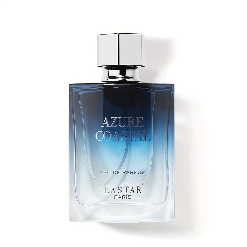 1pc Azure Coastal Cologne Perfume for Men - Long-Lasting, Durable, Gentlemanly Romance Scent with Fresh Aquatic Notes - 50ml/1.7fl.oz