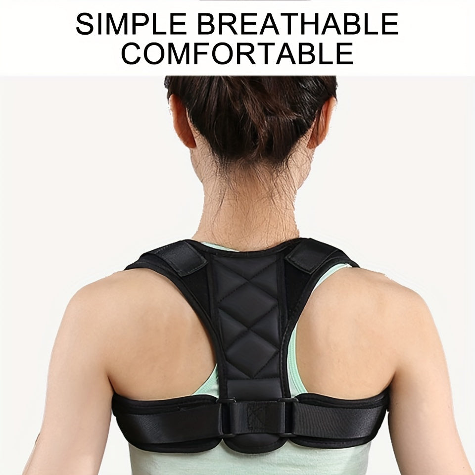 Breathable Anti-Hunchback Correction Belt For Men, Women - Adjustable And Invisible