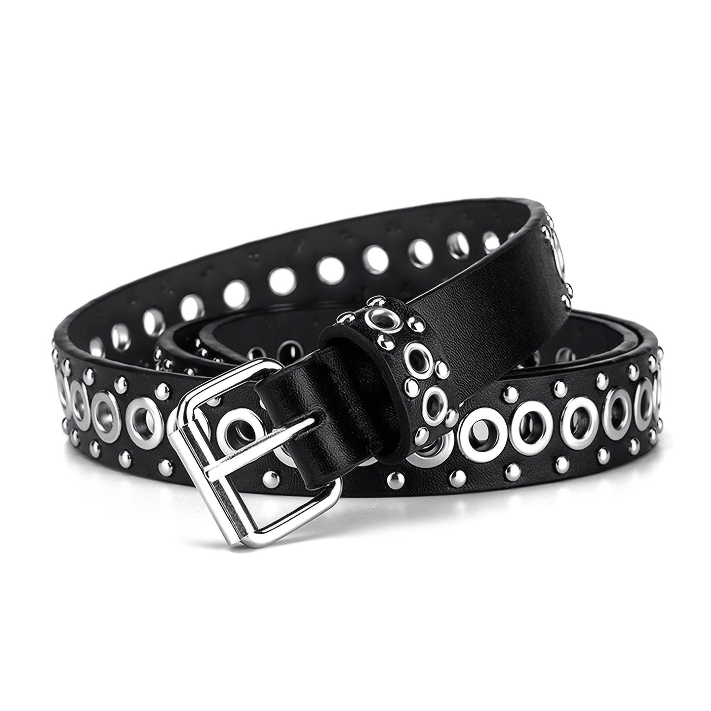 Punk Style Rivet Belt For Men And Women, Ideal choice for Gifts