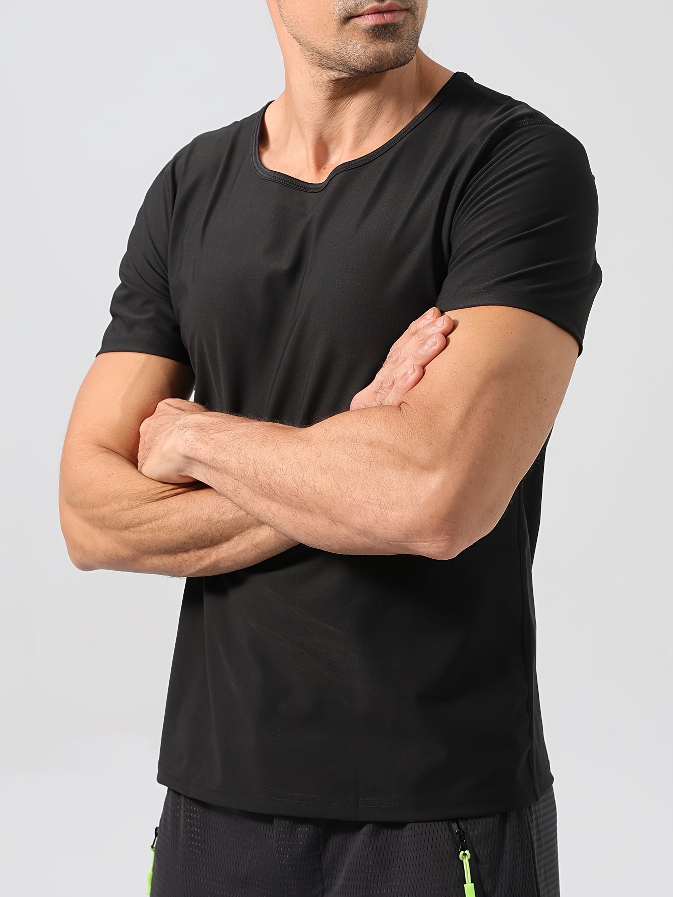 Sauna Shirt For Men, Short Sleeve Sauna Suit For Men Weight Loss, Sweat Body Shaper Sauna Vest For Men Gym Exercise Sauna Top