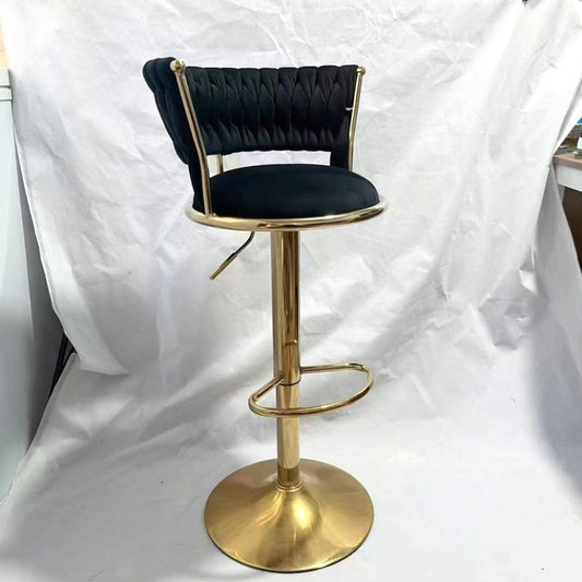 Swivel cashier chair, bar stool, office chair, gaming chair, dining chair, living room chair, ergonomic design, quality assurance, height-adjustable and extendable, modern minimalist high-leg design