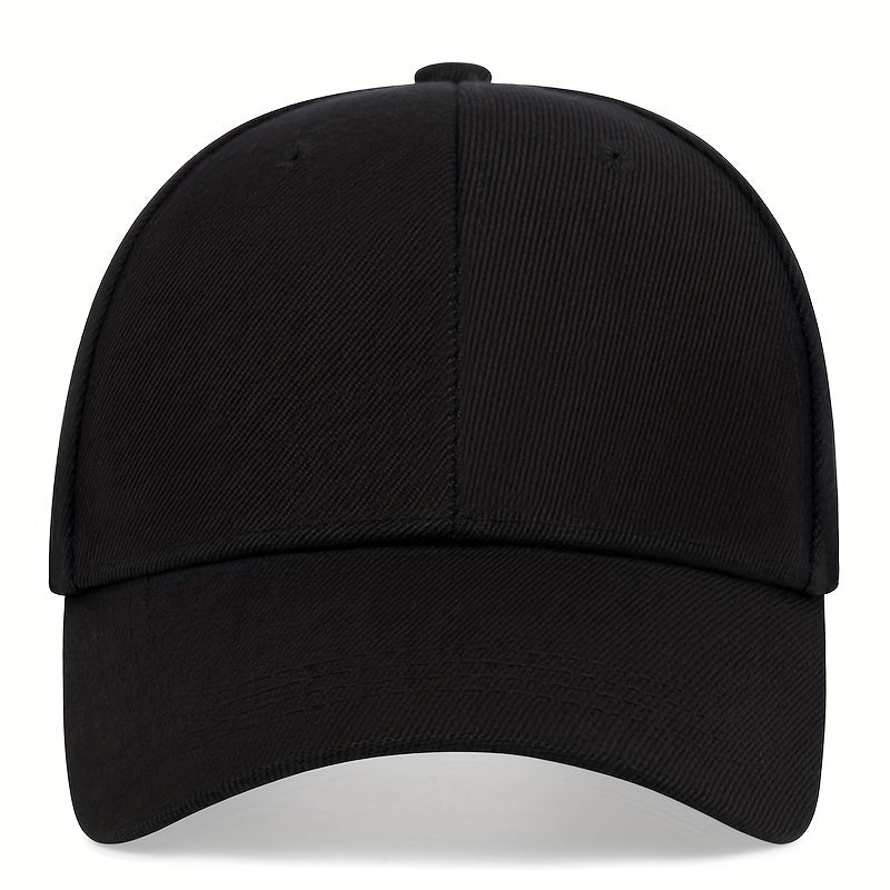 Stylish Adjustable Dad Hat - Breathable, Sunscreen, Simple Design, Embroidery Details, Unisex Baseball Cap for Women and Men - Perfect for Outdoor Sports and Daily Wear