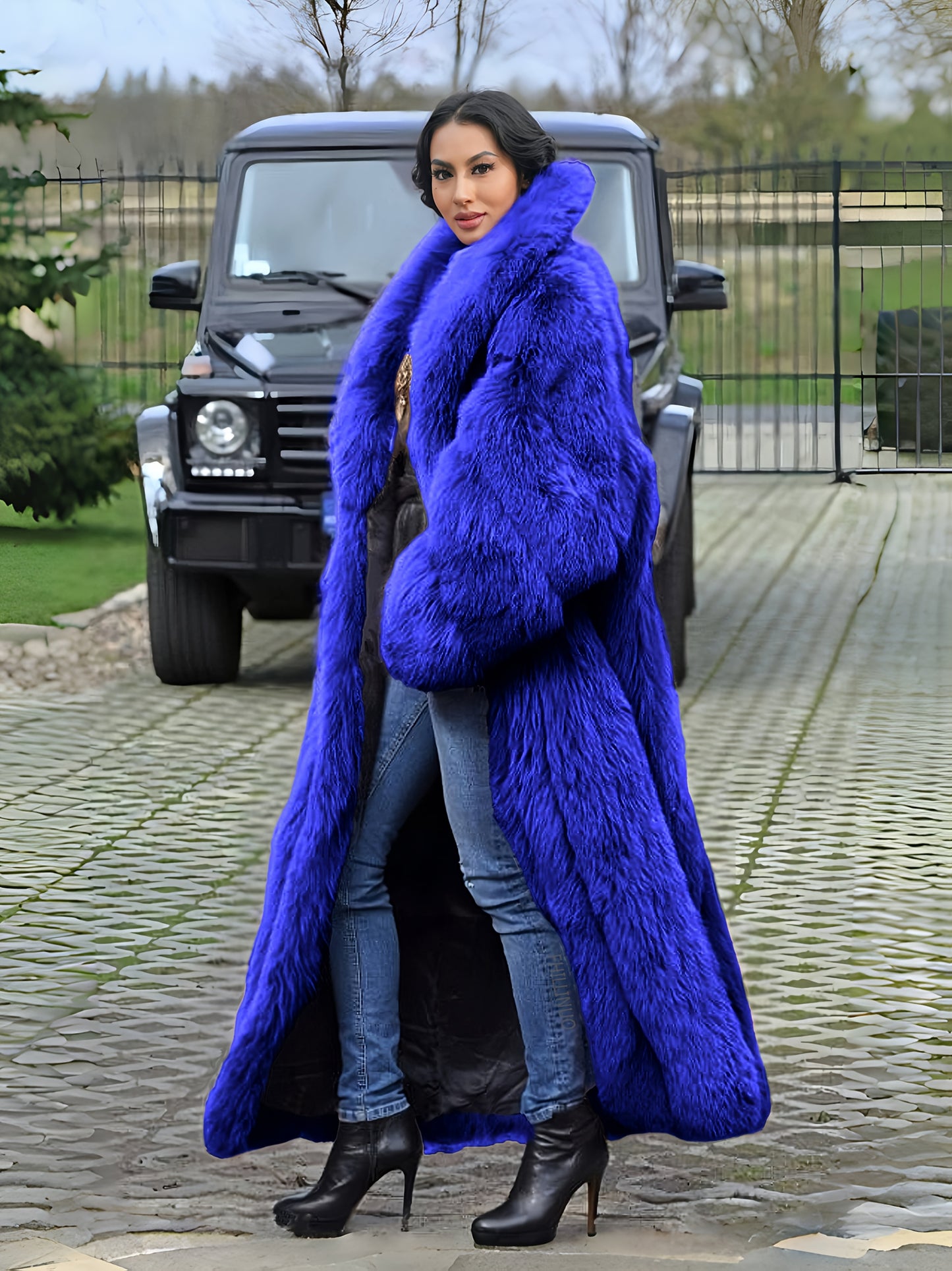 Women'S Long Formal & Casual Coat - Elegant Winter Outerwear with Front Pocket, Thick Warm Non-Stretch Fabric for Office, Parties, Everyday - Fall/Winter Clothing in Black/Other Solid Colors - Easy-Care Luxury Jacket, Ladies Winter Coats, Office Wear, Cl