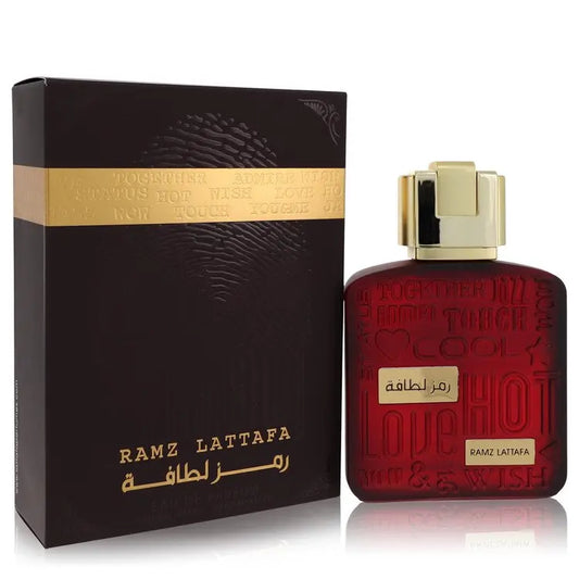 UD_Ramz Lattafa Gold by Lattafa Eau De Parfum Spray (Unisex) 3.4 oz for Women