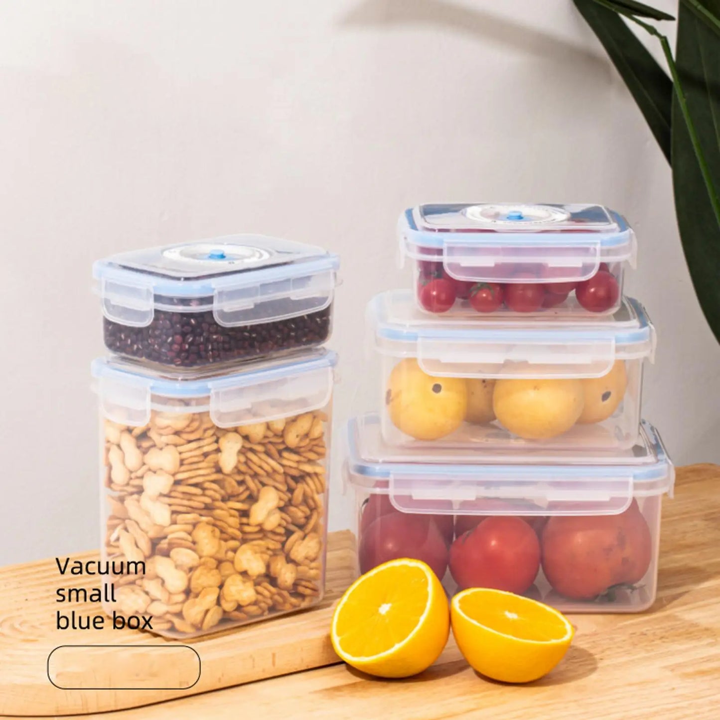 Vacuum Container Frige Multipurpose Airtight Oven Leakproof Vacuum Seal Container for Kitchen Fruits Vegetables Dry Foods Rice