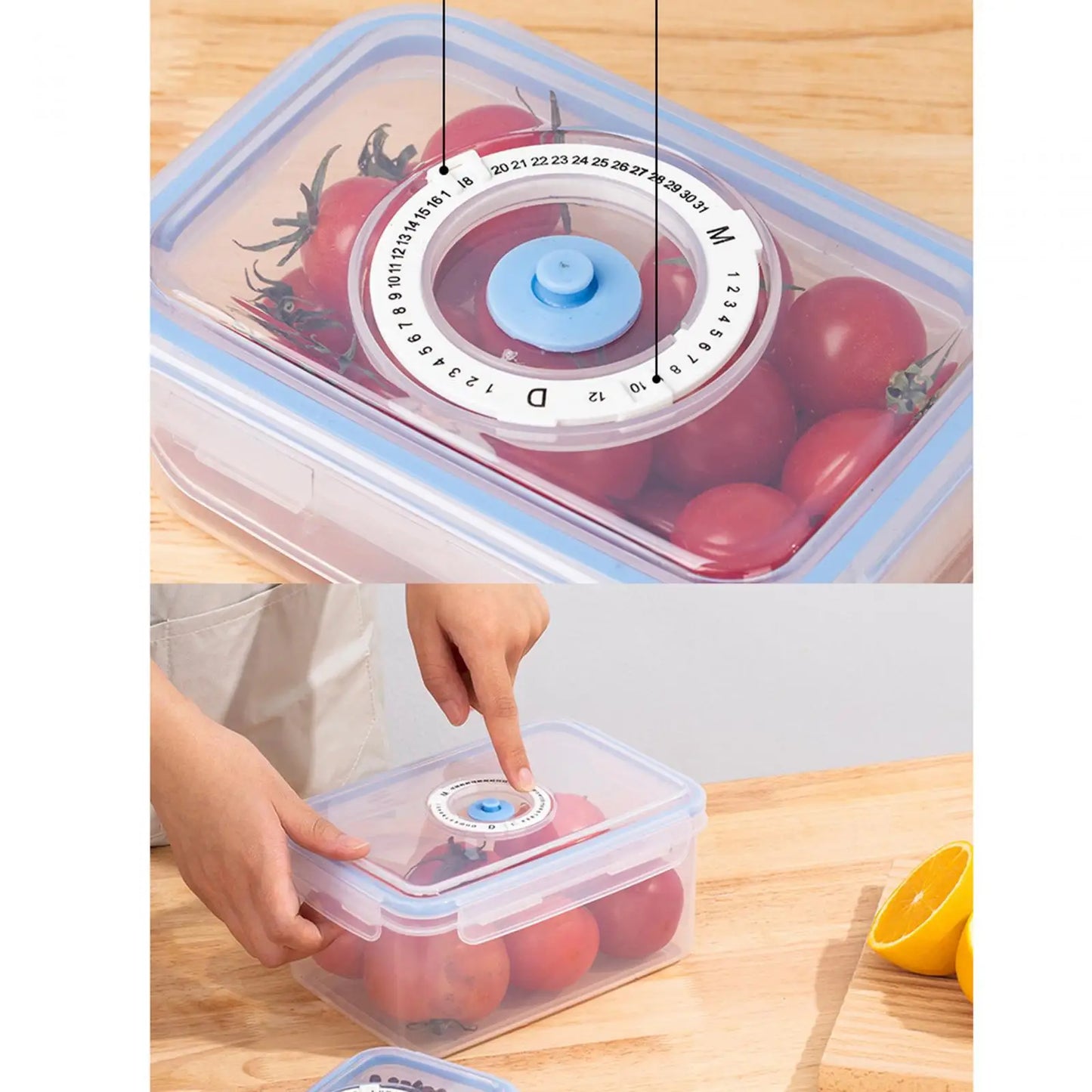 Vacuum Container Frige Multipurpose Airtight Oven Leakproof Vacuum Seal Container for Kitchen Fruits Vegetables Dry Foods Rice