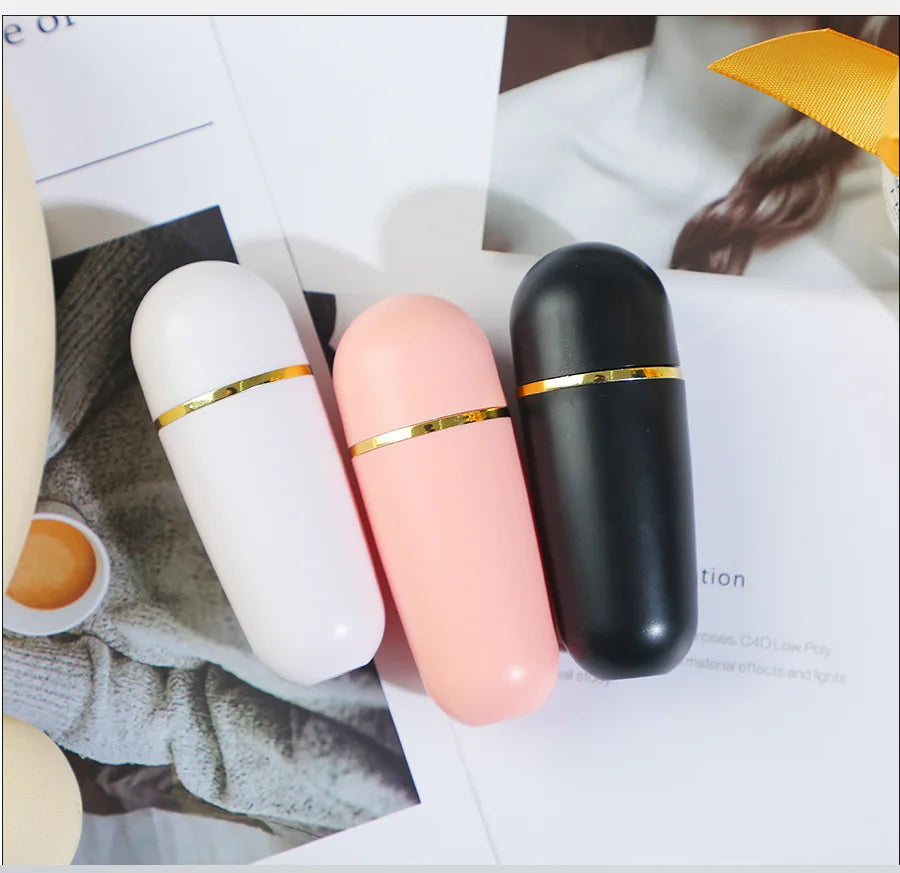 Natural Volcanic stone Oil Absorbing Roller Face Roller Cleaning Oil Removing Facial Massage Oil Control Skin Care Tool