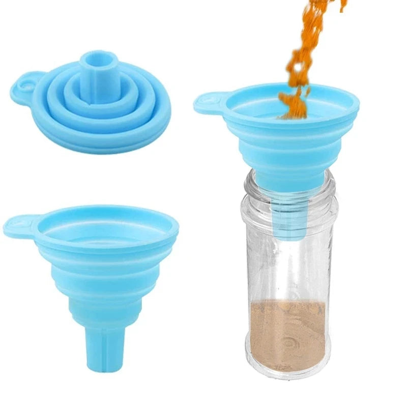 4/10/15/20pcs Spice Jars with Labels Plastic Transparent Spice Bottle Containers for Spice Pepper Salt Cocina Kitchen Spice Jar