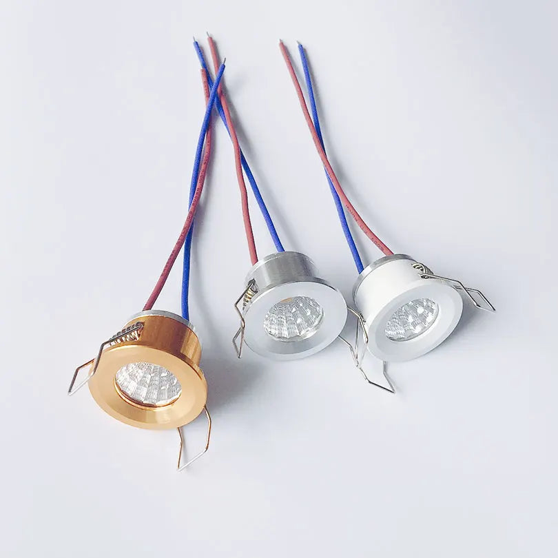 4pcs Dimmable 220V 230V 240V 3W Mini LED Downlight Spotlight Recessed Lamps Home Decor Bedroom Kitchen Indoor Lighting