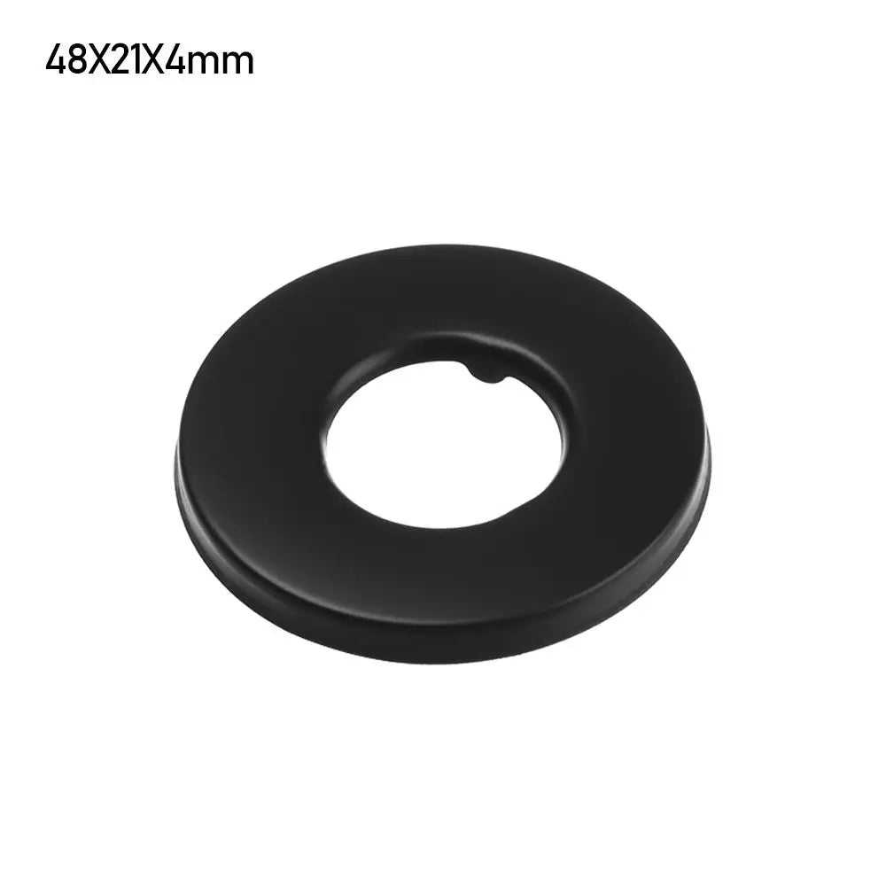 Black Stainless Steel Water Pipe Wall Covers Shower Chrome Finish Faucet Decorative Cover Kitchen Bathroom Accessories