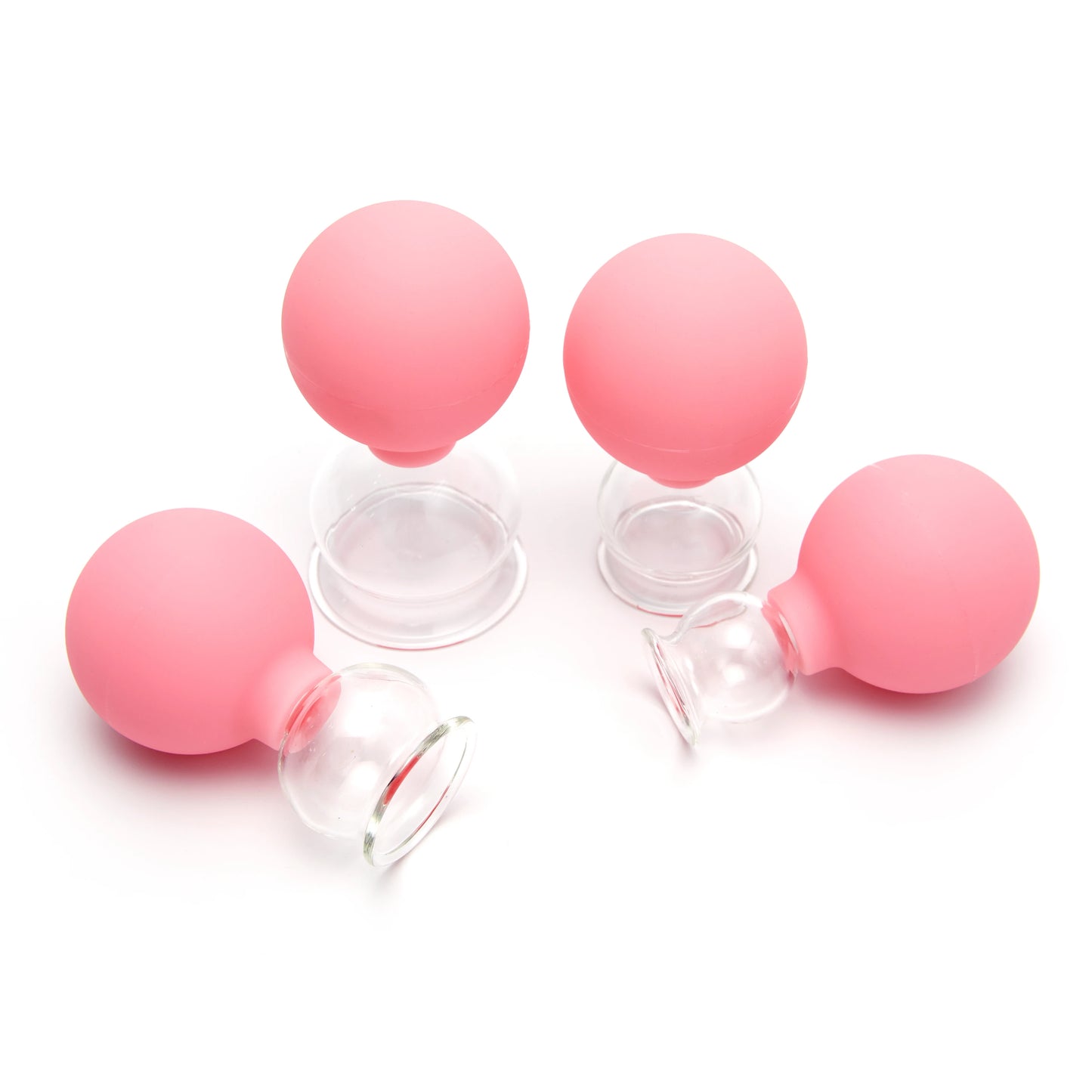 Glass Silicone Cupping Cups Set Face Body Vacuum Suction Massage Cups Anti Cellulite Cans Facial Cupping Jars Health Care Gift