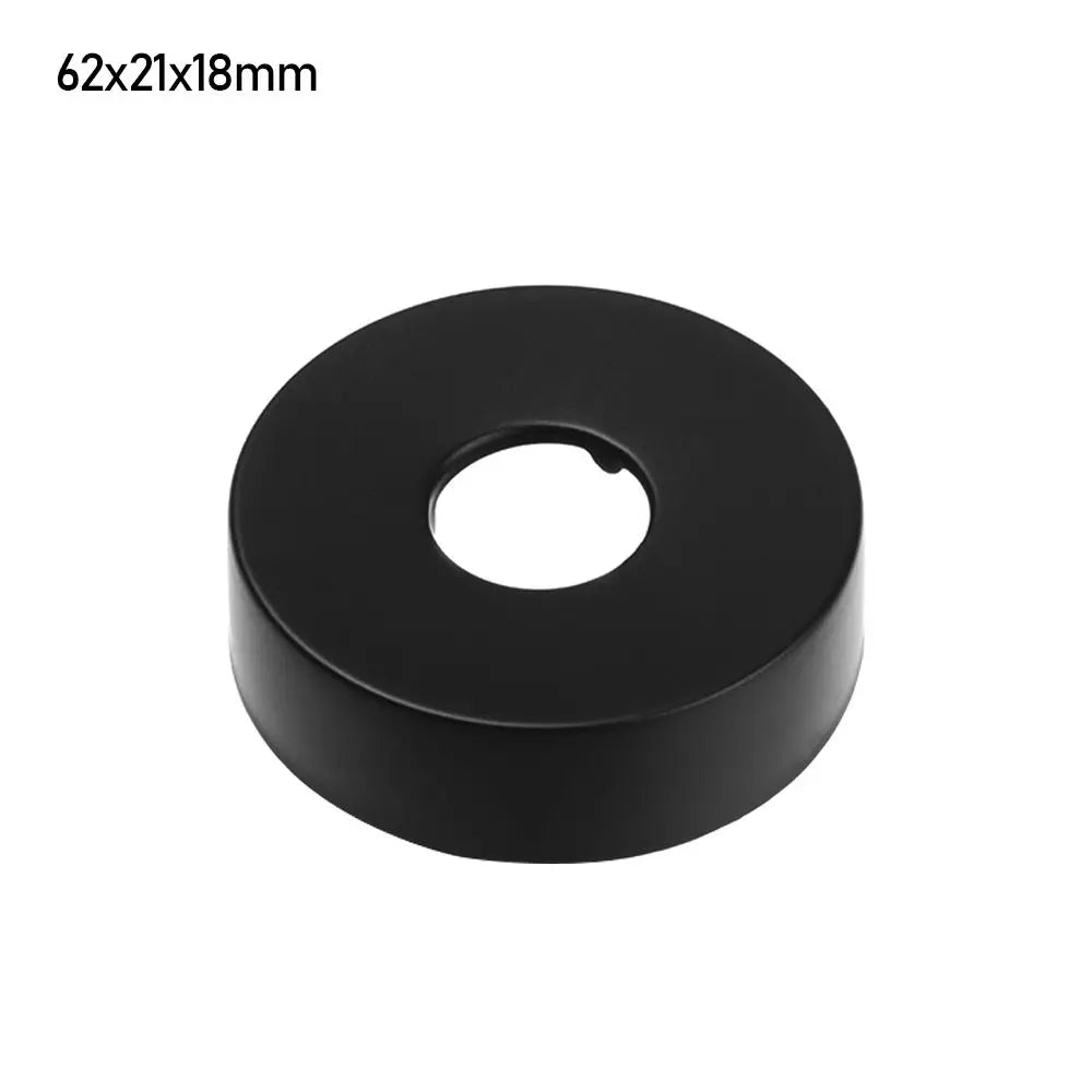 Black Stainless Steel Water Pipe Wall Covers Shower Chrome Finish Faucet Decorative Cover Kitchen Bathroom Accessories