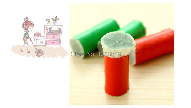 1Pcs Magic Stainless Steel Cleaning Brushes Rod Stick Metal Rust Remover Cleaning Stick Wash Brush Pot Useful Kitchen Clean Tool
