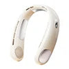Quiet Battery Operated Bladeless Fan Personal Hands Free Wearable Fans 1800mah , Rechargeable Air Conditioner Cool USB Fans