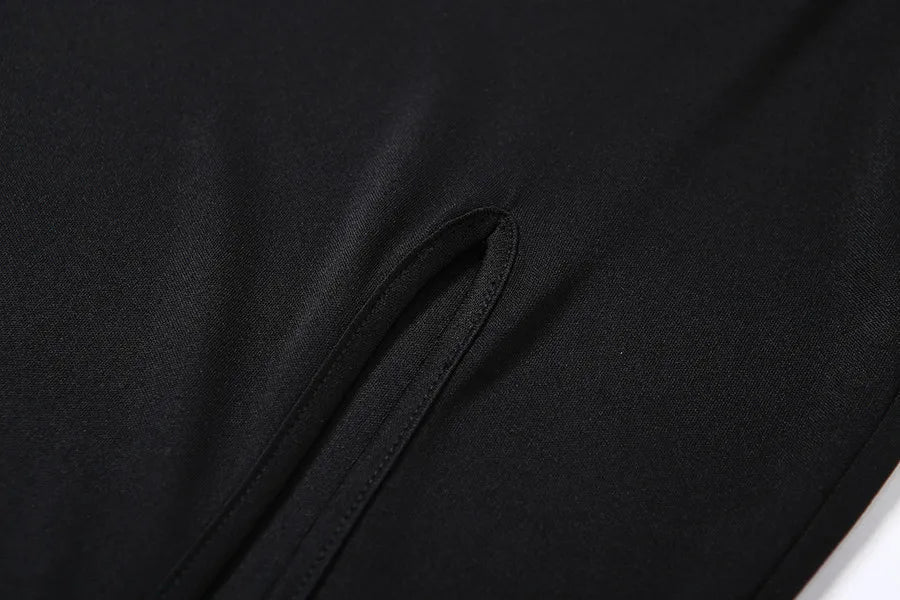 NIBBER black sexy camis dresses women party long dress beach vacation new year 2024 spring summer new slim soft stretch fashion