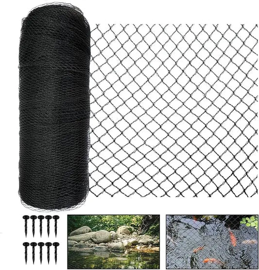 Pond Netting, Pool Net, Anti Bird Net, Garden Net, Mesh Net Cover for Leaves, Pool Leaf Cover Net, Pool Protective Cover Netting